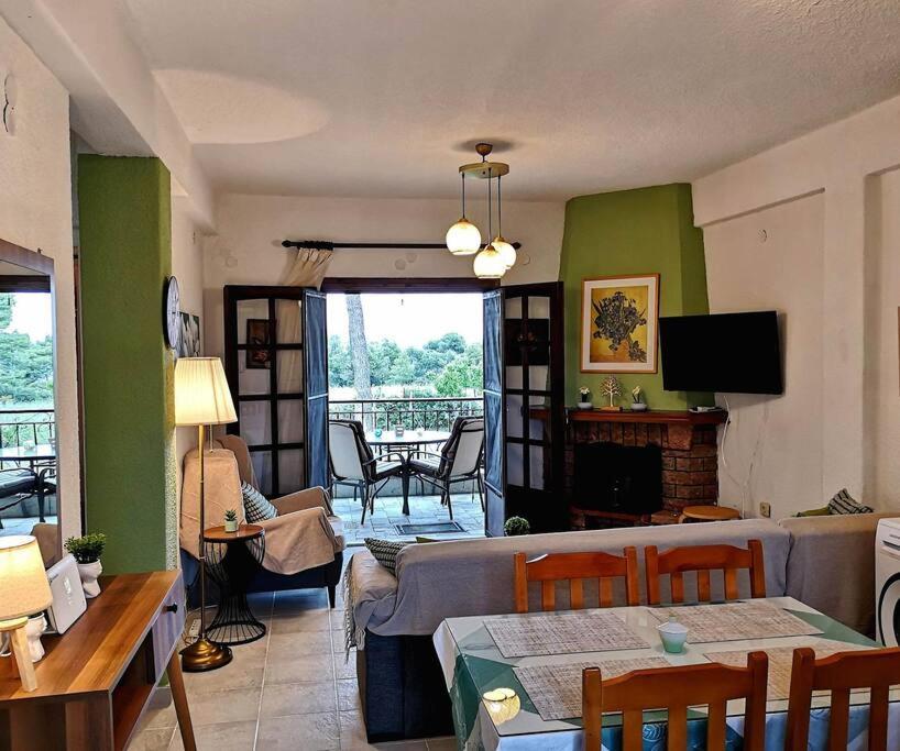 Golden Summer Apartment Néa Fókaia 外观 照片