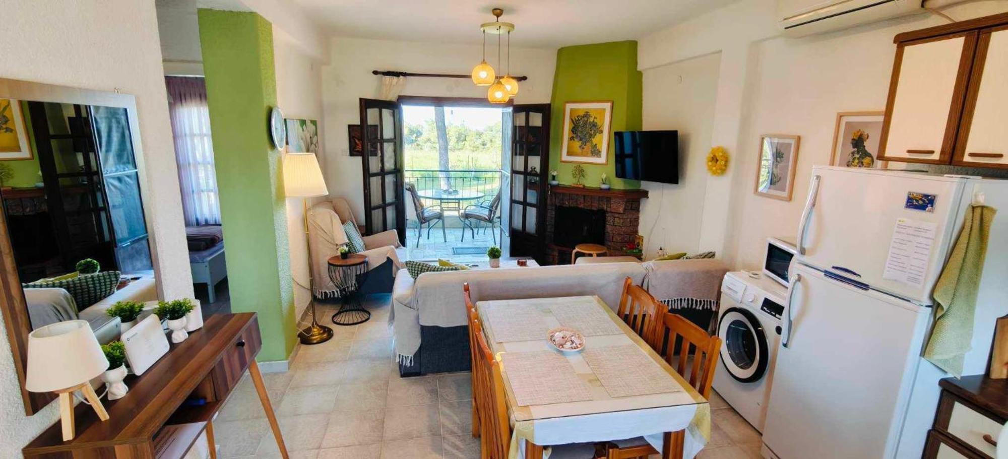 Golden Summer Apartment Néa Fókaia 外观 照片